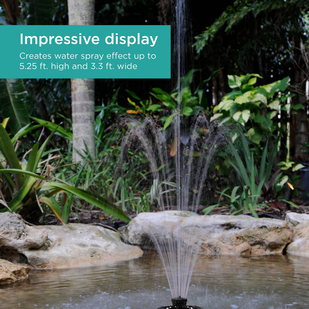 Floating Fountain nozzle display