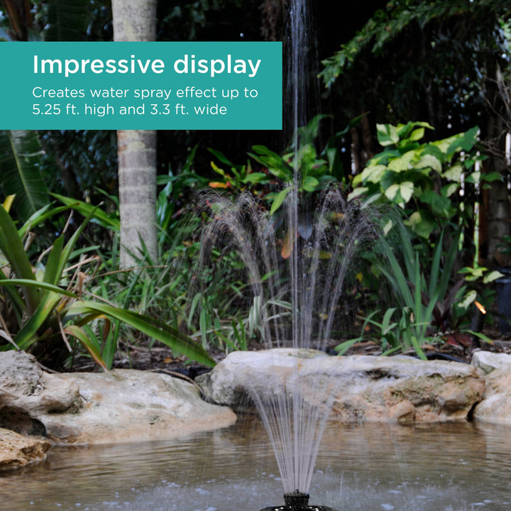 Floating Fountain nozzle display