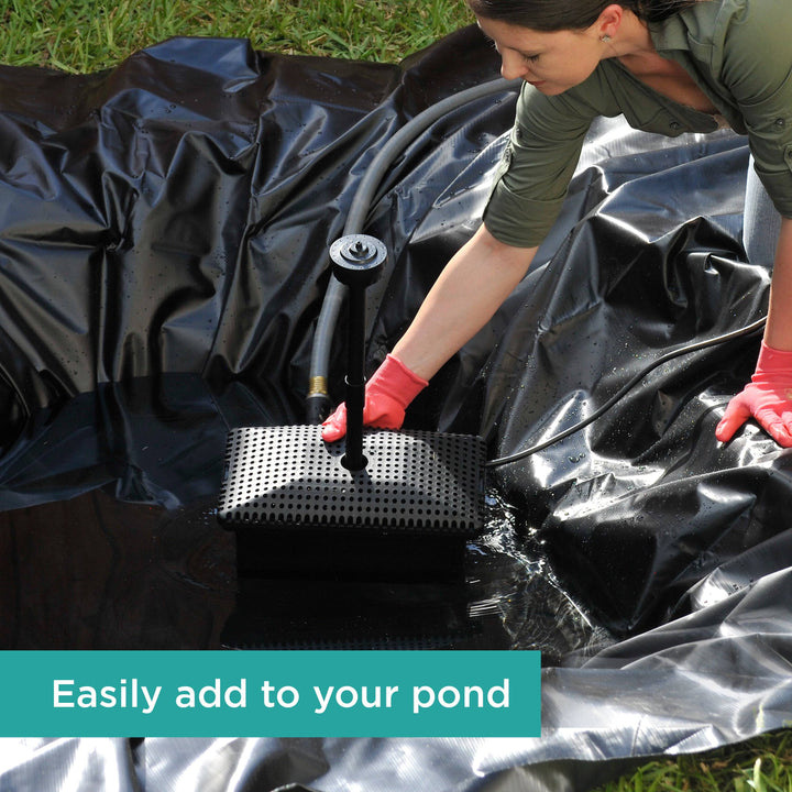 Complete Filter Kit with Pump is easily added to your pond