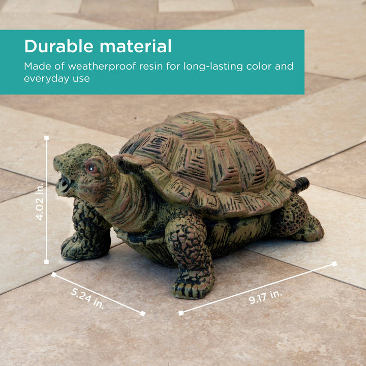 Turtle Spitter features durable material - size chart