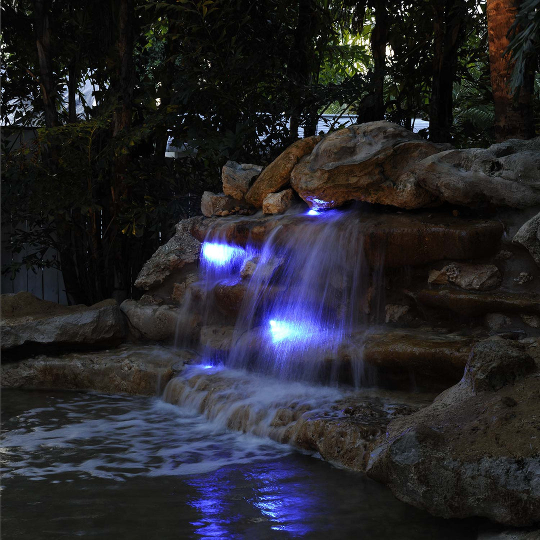 Color Changing Pond and Landscape Lights, Set of 4