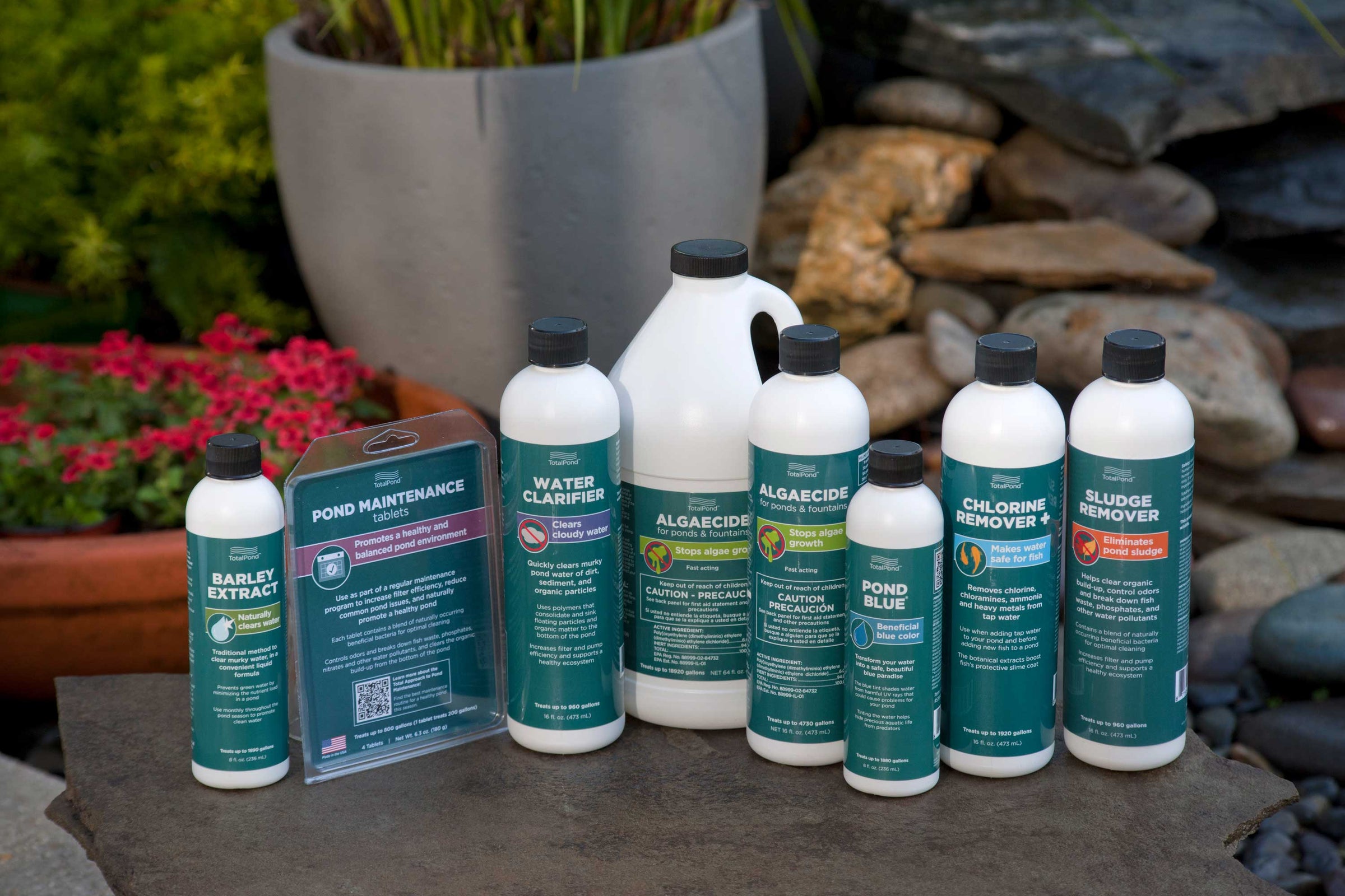 TotalPond water treatments collection