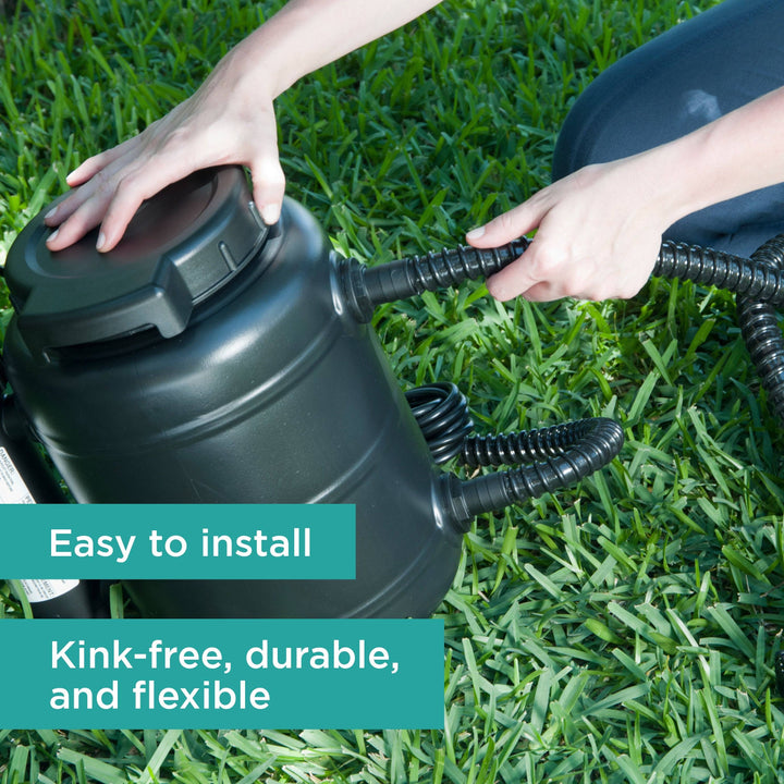 1 in. Corrugated Tubing is easy to install, kink-free, durable, and flexible