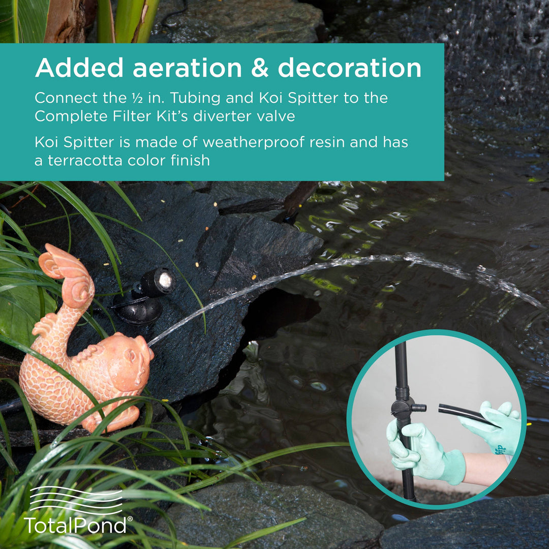 All-in-One Pond Bundle - Added aeration & decoration